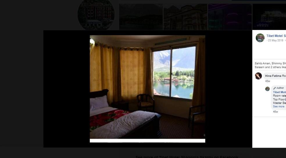 Tibet Motel Shangrila Skardu Eksteriør billede